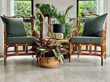 Load image into Gallery viewer, Pair of Occasional Cane Chairs