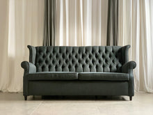 Load image into Gallery viewer, Vintage Wingback Couch