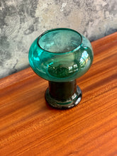 Load image into Gallery viewer, Blue art glass vase