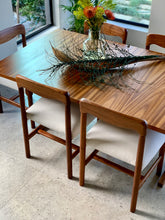 Load image into Gallery viewer, Mid-Century Kiaat Extendable Dining Table