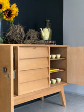 Load image into Gallery viewer, Oak Retro Sideboard