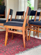 Load image into Gallery viewer, Set of 10 Kiaat Dining Chairs