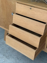 Load image into Gallery viewer, Oak Retro Sideboard