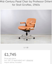 Load image into Gallery viewer, Stoll Giroflex Office Chair