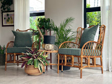 Load image into Gallery viewer, Pair of Occasional Cane Chairs