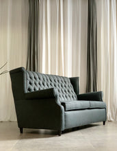Load image into Gallery viewer, Vintage Wingback Couch