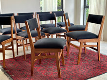 Load image into Gallery viewer, Set of 10 Kiaat Dining Chairs