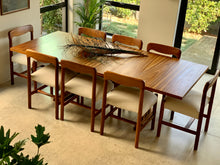 Load image into Gallery viewer, Mid-Century Kiaat Extendable Dining Table