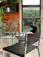 Load image into Gallery viewer, Mid-Century Lucite & Chrome Dining Set