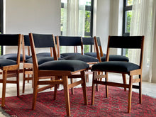 Load image into Gallery viewer, Set of 10 Kiaat Dining Chairs