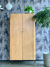 Load image into Gallery viewer, Mid Century oak Wardrobe