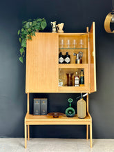 Load image into Gallery viewer, Tall Mid-Century Drinks Cabinet