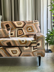 Striking Retro Four Seater Couch
