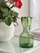 Load image into Gallery viewer, Swedish Green Glass Carafe - Kjell Blomberg

