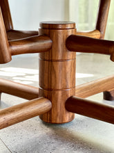 Load image into Gallery viewer, Round Extendable Solid Kiaat Table by Artecasa Furniture
