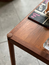 Load image into Gallery viewer, Danish Teak Side Table, O.H. maker’s mark, Denmark, 1977
