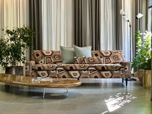 Load image into Gallery viewer, Striking Retro Four Seater Couch
