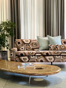 Striking Retro Four Seater Couch