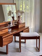 Load image into Gallery viewer, Mid-Century Dresser with Stool
