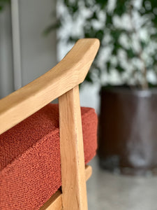 Beechwood Armchair in Paprika