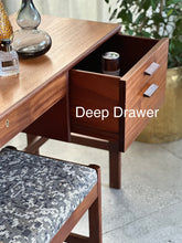 Load image into Gallery viewer, Scandinavian-Style Dresser | Vanity &amp; Stool
