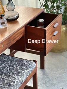 Scandinavian-Style Dresser | Vanity & Stool