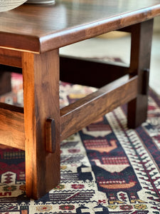 Restored Imbuia Coffee Table