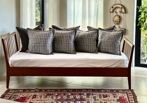 Mid-Century Single Bed / Daybed in Solid Sapele Mahogany — c.1960s