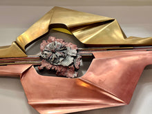 Load image into Gallery viewer, Giovanni Schoeman (1940-1981) “URSPRUNG&quot; - “WANDOBJEKT” Sculpture in Bronze &amp; Brass
