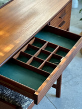 Load image into Gallery viewer, Scandinavian-Style Dresser | Vanity &amp; Stool
