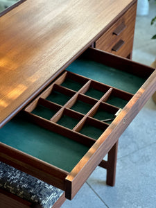 Scandinavian-Style Dresser | Vanity & Stool