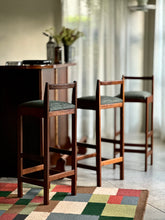 Load image into Gallery viewer, Vintage Bar Counter with Three Stools
