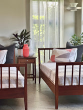 Load image into Gallery viewer, Mid-Century Single Bed / Daybed in Solid Sapele Mahogany — c.1960s
