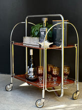 Load image into Gallery viewer, Foldable Retro Trolley - Formica Trays
