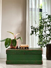 Load image into Gallery viewer, Wooden Vintage Trunk

