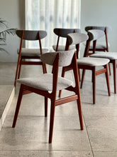 Load image into Gallery viewer, Danish-Style Dining Chairs - Set of 6
