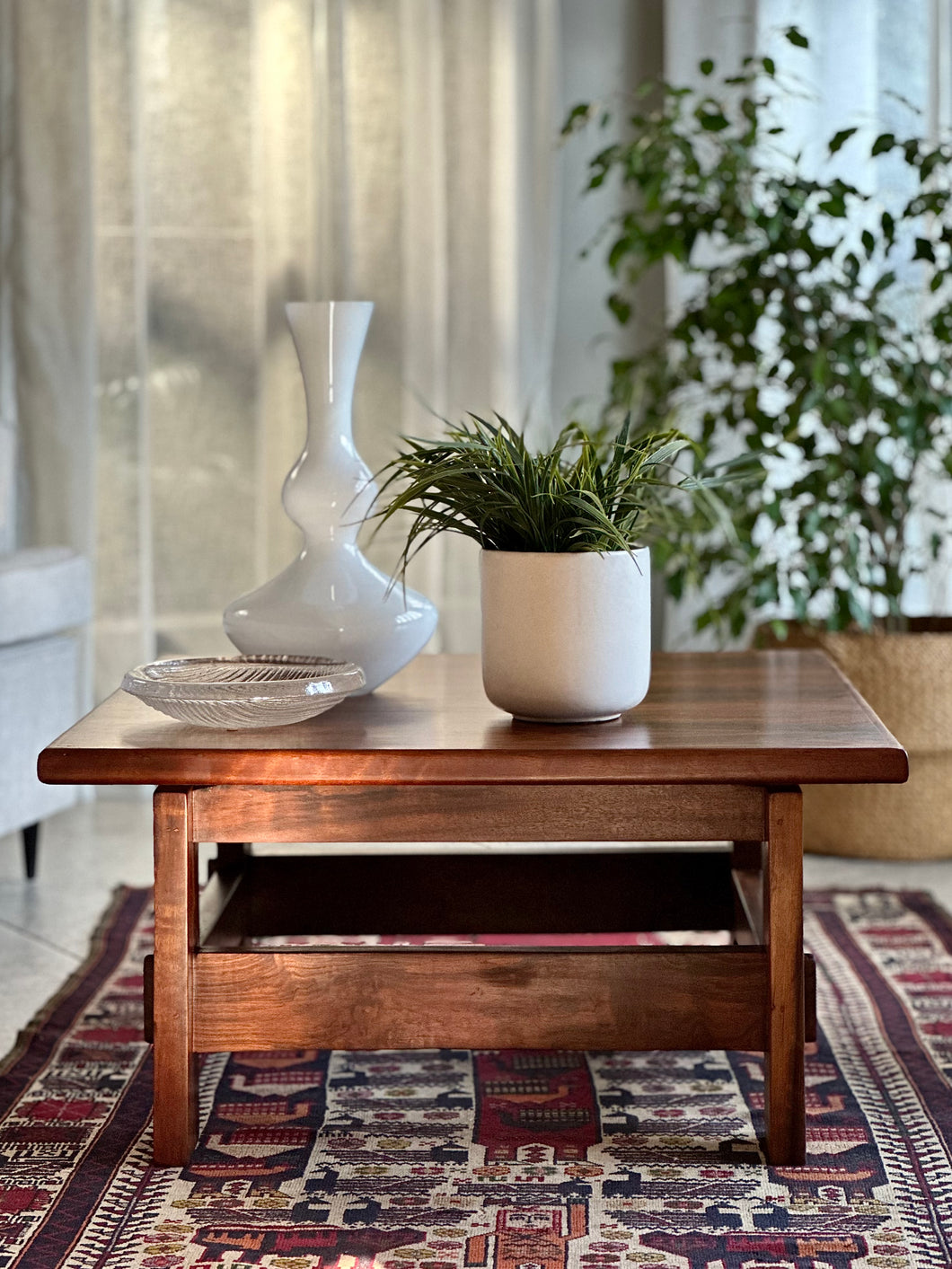 Restored Imbuia Coffee Table