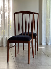 Load image into Gallery viewer, Elegant Spindle-Back Dining Chairs | Set of Six
