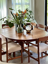 Load image into Gallery viewer, Round Extendable Solid Kiaat Table by Artecasa Furniture
