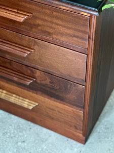 Vintage Dual-Purpose Desk / Dresser with Stool — by Stebarn Product (Reg. Trade Mark)