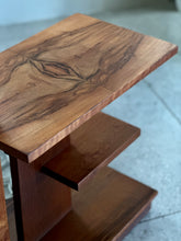 Load image into Gallery viewer, Art Deco-Style Side Table with Lamp

