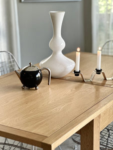 Folding Oak Dining Table