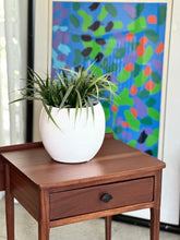 Load image into Gallery viewer, Headboard with Attached Pedestals - Queen Size Bed
