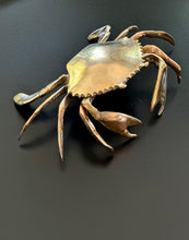 Load image into Gallery viewer, Brass Crab Ashtray

