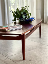 Load image into Gallery viewer, MCM Mahogany Coffee Table
