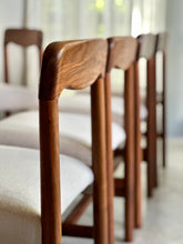 Load image into Gallery viewer, Set of 8 Solid Kiaat Dining Chairs by Artecasa Furniture
