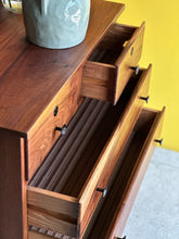 Load image into Gallery viewer, Vintage Kiaat Chest of Drawers
