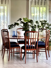 Load image into Gallery viewer, Elegant Spindle-Back Dining Chairs | Set of Six

