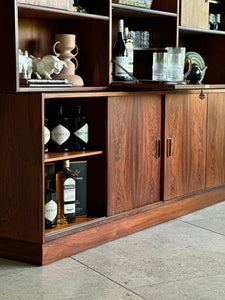 Rosewood Wall Unit | Westergaards Møbelfabrik | Denmark, 1960s