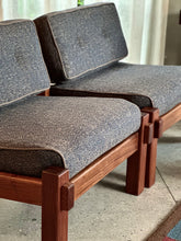 Load image into Gallery viewer, Pair of Solid Kiaat, DS Vorster &amp; Co Chairs (2 or 4)
